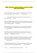 MGMT 105 Chapter 3 Exam Questions and Answers &vert; 2026 &vert;  100&percnt; Correct Answers