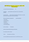 MGT 5500 Exam Questions and Answers &vert; 2026 &vert; 100&percnt;  Correct Answers 