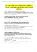 AIR EVAC EXAM STUDY GUIDE 2026 &ndash; COMPLETE  CONCEPT REVIEW & PRACTICE MATERIALS &lpar;LATEST  EDITION&rpar; 