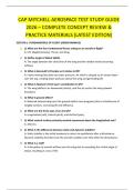 CAP MITCHELL AEROSPACE TEST STUDY GUIDE  2026 &ndash; COMPLETE CONCEPT REVIEW &  PRACTICE MATERIALS &lpar;LATEST EDITION&rpar;