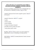 OPMA 3306 TEST 1-UTA QUESTIONS AND CORRECT  DETAILED ANSWERS &lpar;VERIFIED ANSWERS&rpar; ALREADY  GRADED A&plus;