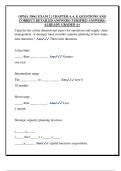 OPMA 3306 &vert; EXAM 2 &vert; CHAPTER 4&comma; 6&comma; 8&comma; QUESTIONS AND  CORRECT DETAILED ANSWERS &lpar;VERIFIED ANSWERS&rpar;  ALREADY GRADED A&plus; 