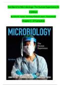 Test Bank for Microbiology&colon; The Human Experience 3rd Edition By John W&period; Foster&semi; Zarrintaj Aliabadi&semi; Joan L&period; Slonczewski Chapter 1 - 27 Complete 