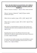 OPMA 3306 MID-TERM EXAM QUESTIONS AND CORRECT  DETAILED ANSWERS &lpar;VERIFIED ANSWERS&rpar; ALREADY  GRADED A&plus;