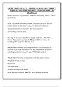 OPMA 3306 EXAM 1&colon; CH 2&comma;3&comma;4&comma;11 QUESTIONS AND CORRECT  DETAILED ANSWERS &lpar;VERIFIED ANSWERS&rpar; ALREADY  GRADED A&plus; 