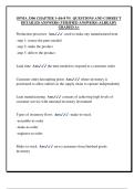 OPMA 3306 CHAPTER 1-4&sol;6-8 W&sol;  QUESTIONS AND CORRECT  DETAILED ANSWERS &lpar;VERIFIED ANSWERS&rpar; ALREADY  GRADED A&plus; 