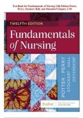 The Fundamentals of Nursing&comma; 12th Edition by Potter & Perry Test Bank is the ultimate&comma; exam-ready study companion for nursing students who want accurate&comma; verified&comma; and up-to-date practice material&comma; Covering Chapters 1&ndash;50