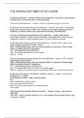 CSE PATHOLOGY NBRC STUDY GUIDE