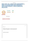 WGU D351 OA &vert; OBJECTIVE ASSESSMENT &vert; NEW 176 QUESTIONS AND ANSWERS &vert; 2025&sol;2026 UPDATE &vert; WITH COMPLETE SOLUTION