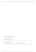 NMNC 1110 INTRO TO NURSING CONCEPTS EXAM 1 QUESTIONS WITH CORRECT ANSWERS