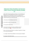 CPIA Exam Study Questions and Answers  &lpar;100&percnt; Correct Answers&rpar; Already Graded  A&plus; 