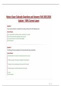 Notary Exam Colorado Questions and Answers &vert;Fall 2025&sol;2026  Update &vert; 100&percnt; Correct Latest