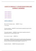 CCIM 101 Module 1&ndash;5 Exam Questions and Correct Answers &vert; Comprehensive Bundle &vert; Updated 2025