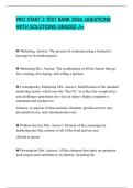 PRO START 2 TEST BANK 2026 QUESTIONS WITH SOLUTIONS GRADED A&plus;