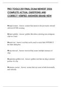 PRO TOOLS 201 FINAL EXAM NEWEST 2026 COMPLETE ACTUAL QUESTIONS AND CORRECT VERIFIED ANSWERS BRAND NEW
