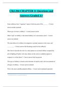 CRJ-204 CHAPTER 11 Questions and Answers Graded A&plus;