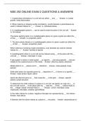 MSE 250 ONLINE EXAM 2 QUESTIONS & ANSWERS