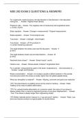 MSE 250 EXAM 2 QUESTIONS & ANSWERS