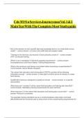 CDC 3F151A Services Journeyman Vol&period; 1 & 2 MAIN TEST WITH THE COMPLETE MOST STUDYGUIDE