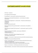 CAPSIM EXAM WITH A 99- PASS already graded&comma;A&plus; 100&percnt;