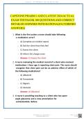 capstone-pharm-1-and-2-latest-2024-actual-exam-test-bank-100-questions-and-correct-detailed-answers-
