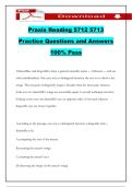 Praxis Reading 5712 5713 Practice Questions and Answers 100&percnt; Pass