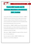 Praxis 5857 health and PE Louisiana Questions and Answers 100&percnt; Verified