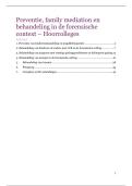 Preventie&comma; Family Mediation & Forensische Behandeling