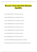 &starf;LRA 217- Week 1 Quiz With All Passing Tips 100&percnt;