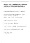 PROPHECY EKG COMPREHENSIVE EXAM 2026 QUESTIONS WITH SOLUTIONS GRADED A&plus;