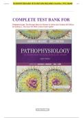 Test Bank for Pathophysiology 8th Edition ( McCance, 2018 ), Chapter 1-50 | All Chapters.