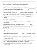 MSE 250 EXAM 4 QUESTIONS AND ANSWER