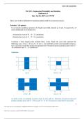 ISE 130 - Engineering Probability and Statistics Homework 1&vert; Questions And Answers With Complete Solution