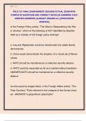 POLS 121 FINAL EXAM NEWEST 2025&sol;2026 ACTUAL EXAM WITH  COMPLETE QUESTIONS AND CORRECT DETAILED ANSWERS &lpar;100&percnt;  VERIFIED ANSWERS&rpar; &vert;ALREADY GRADED A&plus;&vert; &vert;&vert;PROFESSOR  VERIFIED&vert;&vert;