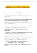 01E SECURITY OFFICER CORE SUBJECTS ENTRY-LEVEL &lpar;VIRGINIA&rpar; EXAM QUESTIONS AND ALL ANSWERS CORRECT