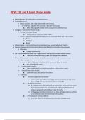 BIOD 151/BIOD 151 Lab 8 / BIOD 151 Lab 8 Exam Study Guide/Latest Updated Guide