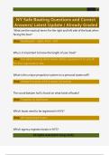 NY Safe Boating Questions and Correct  Answers&sol; Latest Update &sol; Already Graded