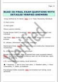 BUAD 304 FINAL EXAM QUESTIONS WITH  DETAILED VERIFIED ANSWERS 