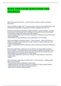 NURS 2000 EXAM QUESTIONS AND ANSWERS
