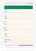 CTRI Exam Questions and Correct  Answers&sol; Latest Update &sol; Already Graded