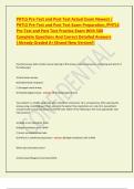 PHTLS Pre-Test and Post Test Actual Exam Newest &sol; PHTLS Pre-Test and Post Test Exam Preparation &sol;PHTLS Pre-Test and Post Test Practice Exam With 500 Complete Questions And Correct Detailed Answers &vert;Already Graded A&plus;&vert;Brand New Version&excl;&excl;