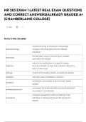 NR 283 EXAM 1 LATEST REAL EXAM QUESTIONS AND CORRECT ANSWERS&vert;ALREADY GRADED A&plus; &lpar;CHAMBERLAINE COLLEGE&rpar;