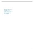 Infection Control and Management of Hazardous Materials for the Dental Team 7th Edition Test Bank by Chris H&period; Miller &lpar;Complete All 30 Chapters Guide&sol;Verified&rpar;