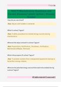 NOCTI Mechatronics Questions and  Correct Answers&sol; Latest Update &sol; Already  Graded