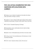 PSYC 426 ACTUAL EXAMINATION TEST 2026 QUESTIONS WITH SOLUTIONS 100&percnt; CORRECT