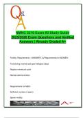 NMNC 3210 Exam 3 &vert; 150&plus; Verified Questions & A&plus; Answers on Pregnancy&comma; Labor&comma; Postpartum & STI Management &vert; 2025&sol;2026