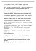 LHR 427 EXAM 2 QUESTIONS AND ANSWERS