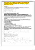 SOAP NOTES AND CULTURAL COMPETENCY QUESTIONS AND ANSWERS VERIFIED BY EXPERT 100&percnt; CORRECT &vert; ALREADY SCORED A&plus; &vert; NEW 2025