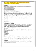 NAO TEST 4 &vert; 100 QUESTIONS AND ANSWERS WITH VERIFIED SOLUTIONS &vert; LATEST UPDATE 2025