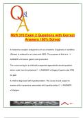 NUR 370 &ndash; Pediatric Nursing &vert; Exam 2 &lpar;100 Questions&rpar; &vert; Diabetes&comma; GI Disorders&comma; Renal&comma; Endocrine